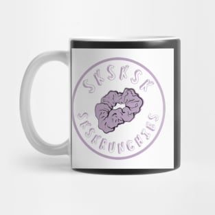 SKSKSK Scrunchie Sticker VSCOGRL Visco Girl Purple Pastel Gifts for Girls Mug